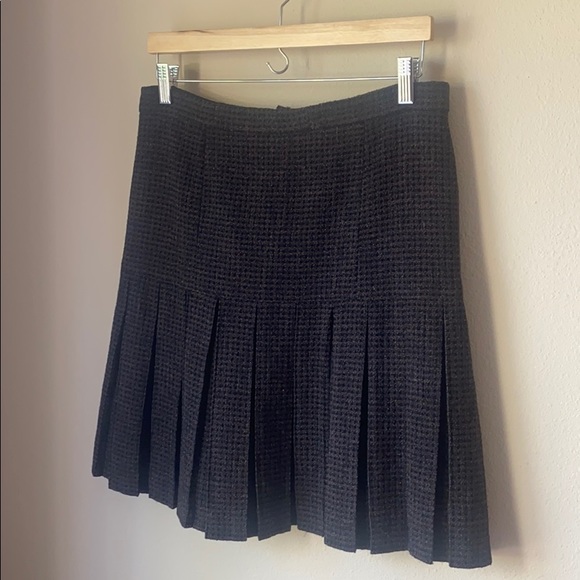 Chanel pleated mini skirt